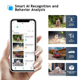 3MP Akku-Überwachungskamera CQ1S